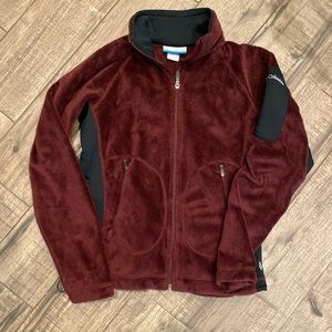Columbia fleece jacket💜